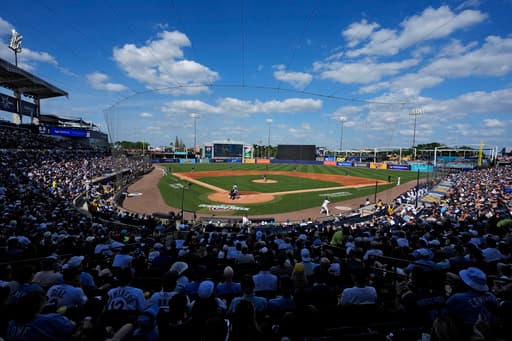 Yankees are visitors for the first time in their spring training home