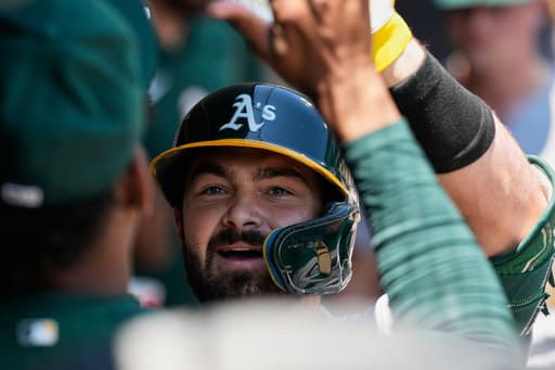Athletics All-Star Shea Langeliers goes on injured list with torn meniscus, rest of season in doubt