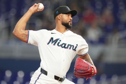 Alcantara works 7 strong innings, Stowers homers to lead Marlins past Phillies 1-0