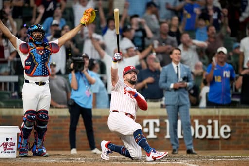 Kyle Schwarber’s 3 homers in All-Star Game’s first tiebreaking swing-off lift NL over AL