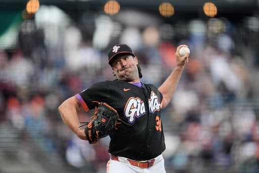 Robbie Ray pitches Giants past Phillies 6-0 to stop 4-game slide