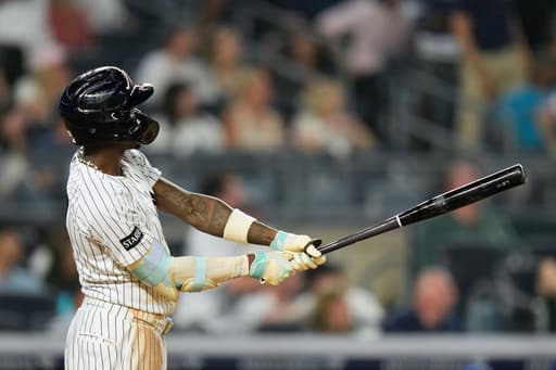 Jazz Age style: Chisholm borrows Stanton’s baggy pants, Caballero’s bat to spark turnaround