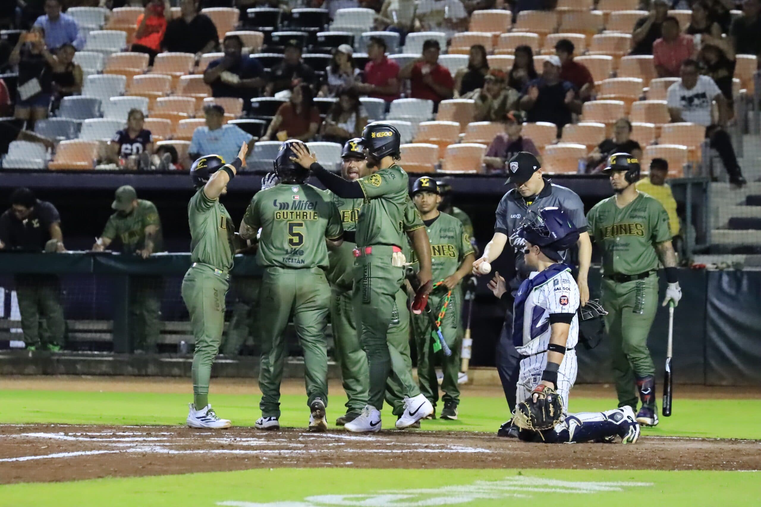 Liga Mexicana de Beisbol: Leones de Yucatan Top Tigres de Quintana Roo 7-4; Trayce Thompson To Tecolotes