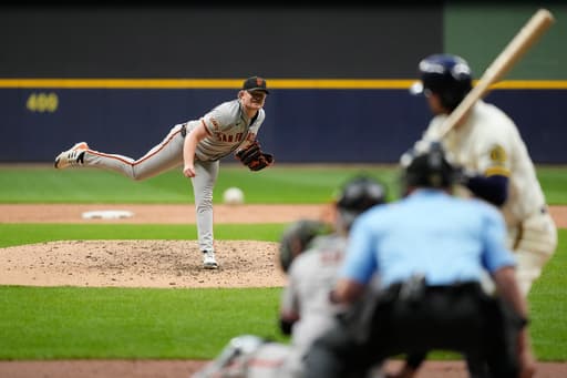 Webb and Bericoto lead the way as Giants hold off the Brewers 1-0