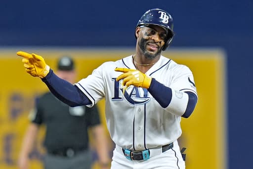 Yandy Díaz and Junior Caminero each drive in 4 runs as Rays bash Orioles 16-6
