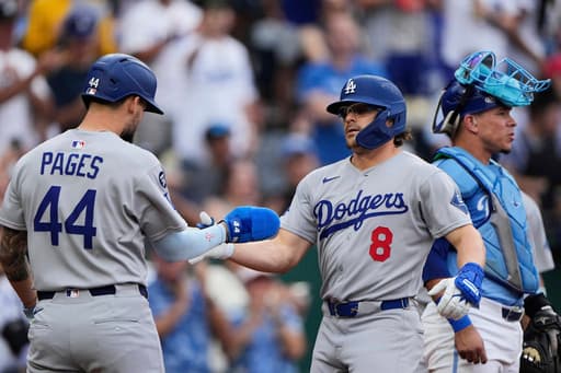 Dodgers’ Hernández and Smith homer, Wrobleski pitches 6 innings of 3-hit ball in 5-1 win over Royals