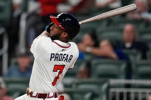 Jurickson Profar homers in return from suspension as Braves beat Angels 8-3