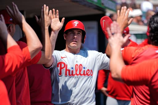 Realmuto’s 3-run double and Wheeler’s strong pitching help Phillies beat Tigers 5-0 to win series