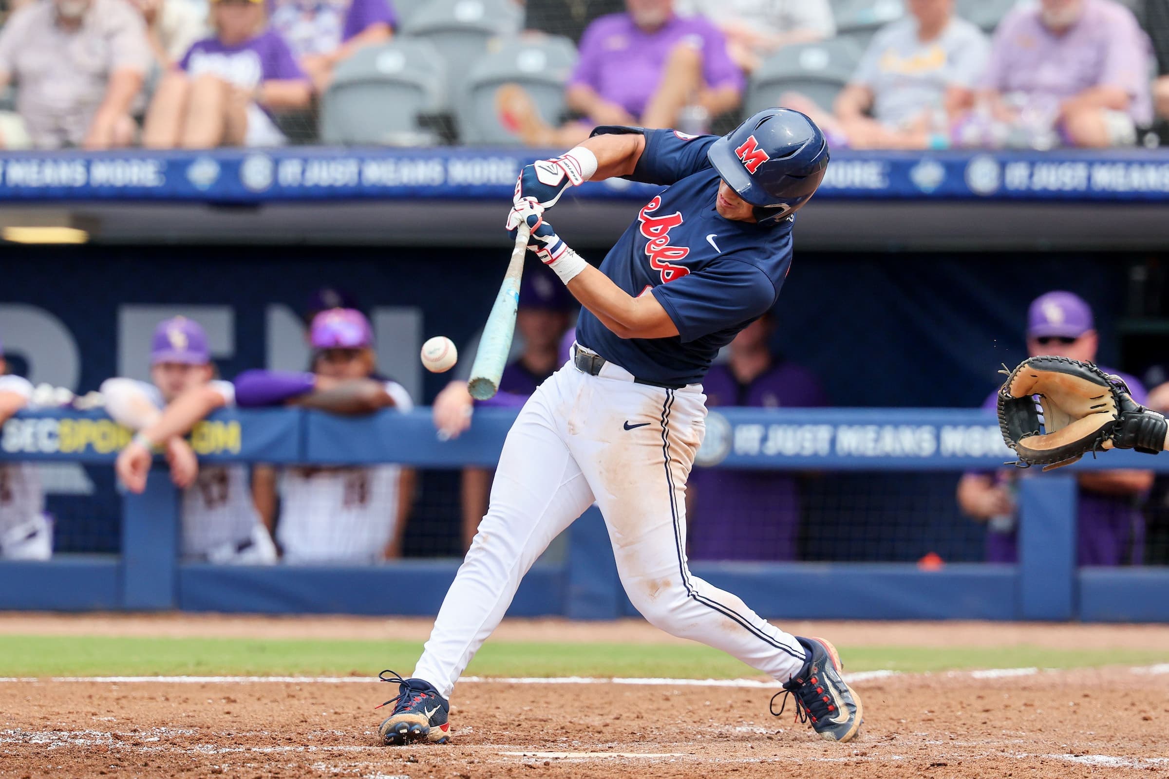 LSU Falls 2-0 to Ole Miss at SEC Tournament as Rebels Advance to Final vs Vanderbilt