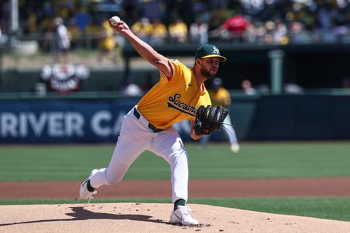 Athletics option RHP Luis Morales to Triple-A Las Vegas to fix control issues