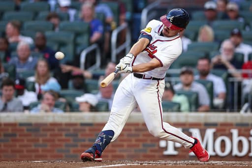 Drake Baldwin helps Braves reach .500 for first time in 2025 with 5-2 win over skidding Nats
