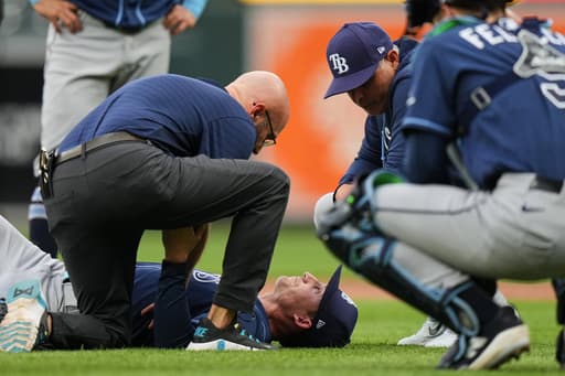 Rays pitcher Griffin Jax leaves start vs. Orioles a few batters after a liner hits him in his back