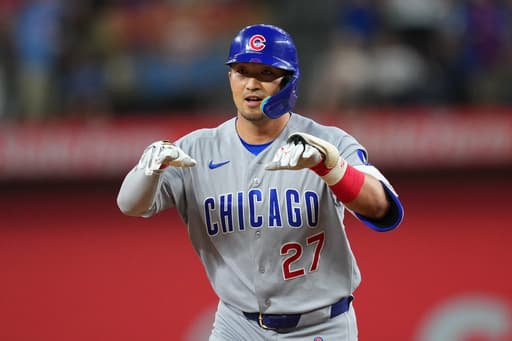 Chicago Cubs have two 10-game winning streaks in one season for the first time since 1935