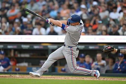 Corey Seager, Jacob deGrom lead the Rangers past the Tigers, 10-3