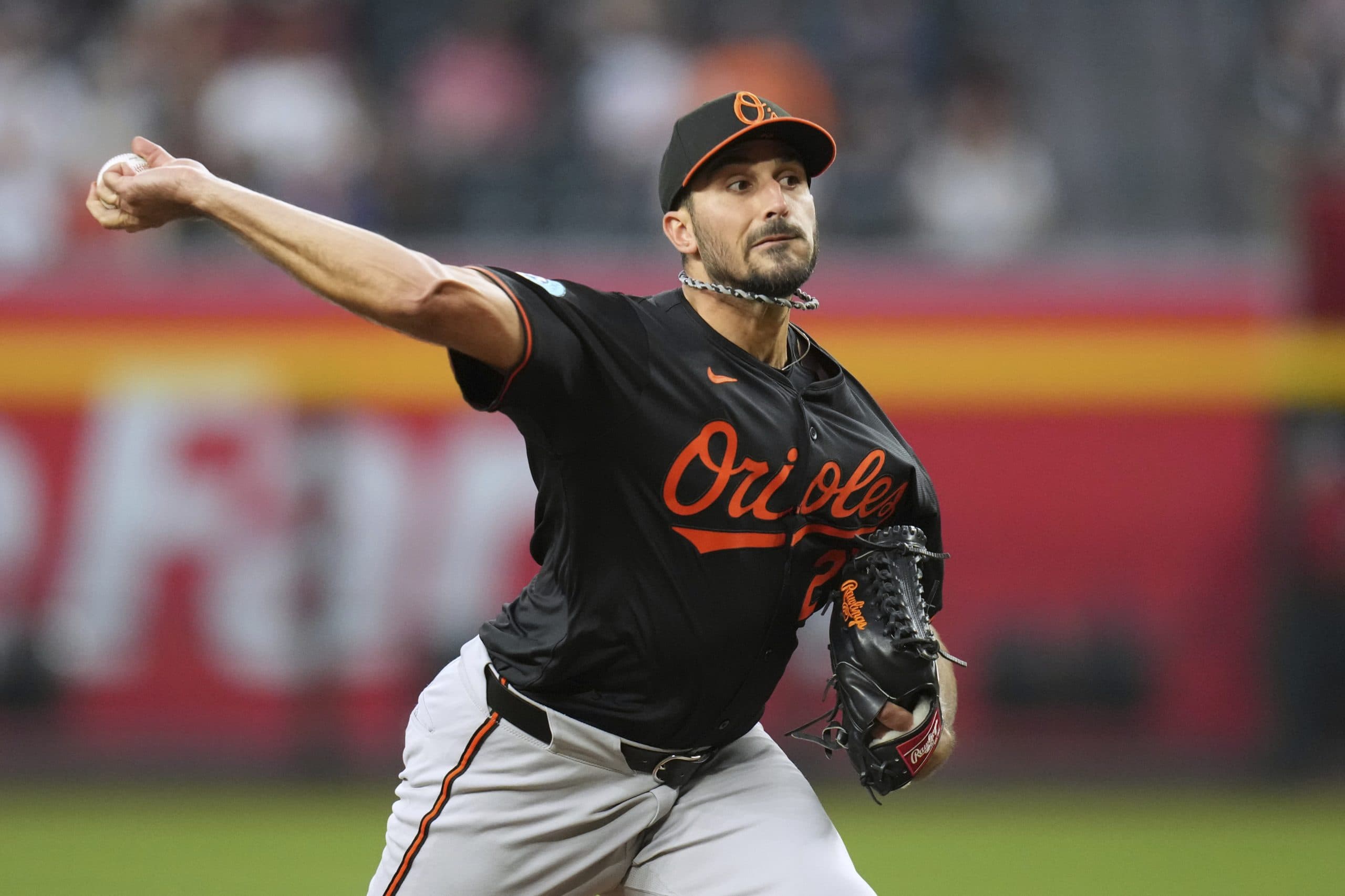 Orioles right-hander Zach Eflin feeling good a day after leaving game with shoulder fatigue