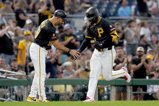 Bubba Chandler, 2 relievers combine on one-hitter as Pirates defeat A’s 2-0 to end 5-game skid