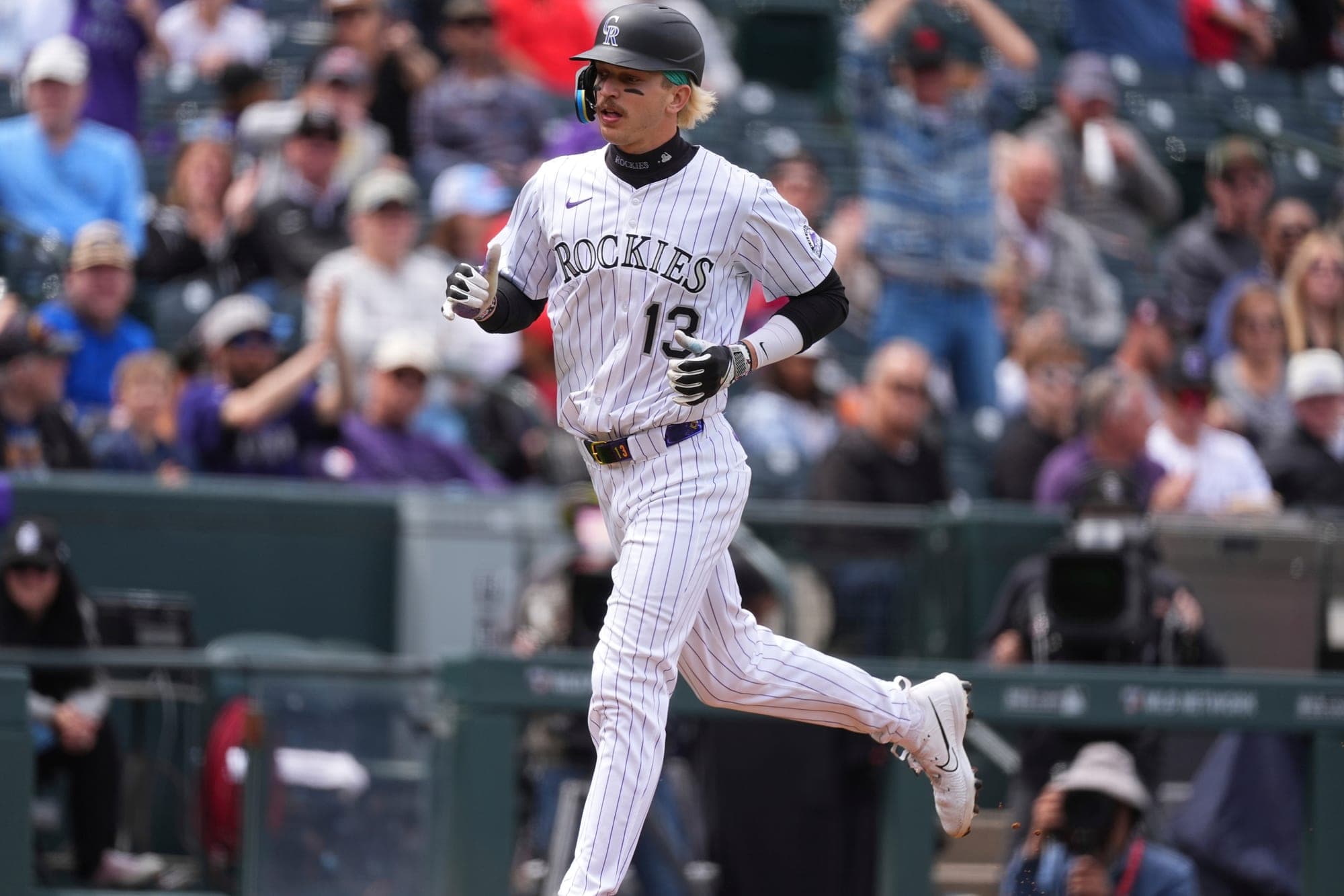 Zac Veen homers in first game with the Rockies in 2026, put together a great Triple-A season
