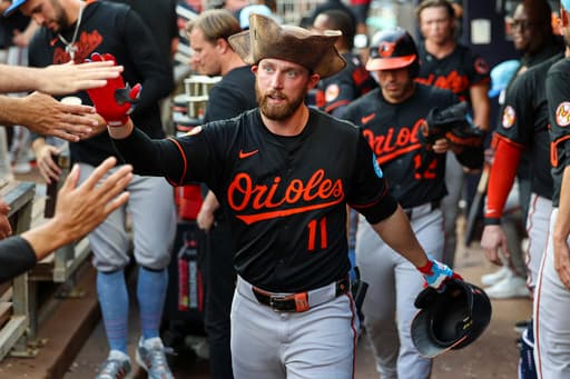 Westburg and Mullins hit homers to support Morton’s winning return to Atlanta in Orioles’ 3-2 win
