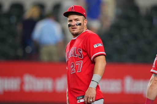 Trout homers in return from IL, Adell hits 2 HRs as Angels beat Rangers 13-1