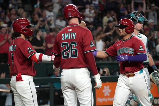Gabriel Moreno’s 3-run homer leads the Diamondbacks in 10-3 win over the Mariners
