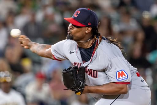 Guardians’ Luis Ortiz placed on leave by MLB amid gambling investigation, AP sources say