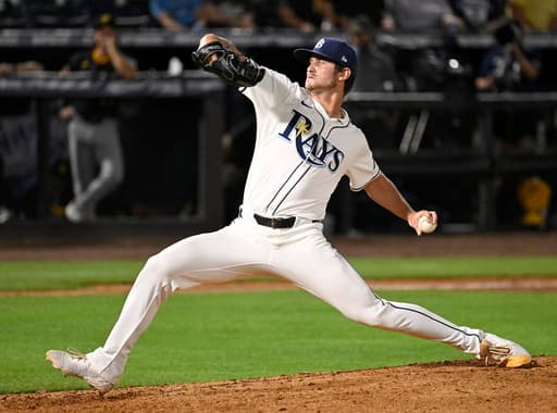 Mangum and Baz help the Rays beat the Pirates 7-0