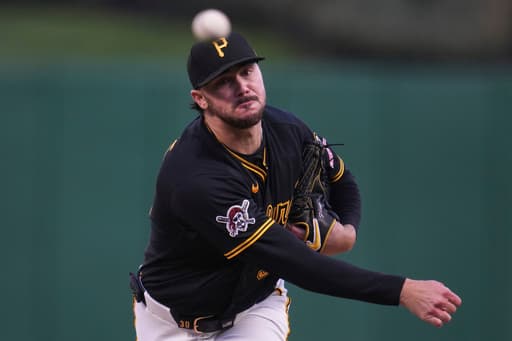 Paul Skenes takes a no-hitter into the 6th as the Pirates beat the Padres 7-1