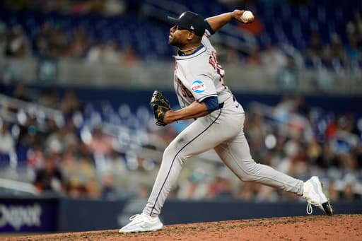 Alexander and Peña help Astros beat Marlins and snap Miami’s five-game winning streak