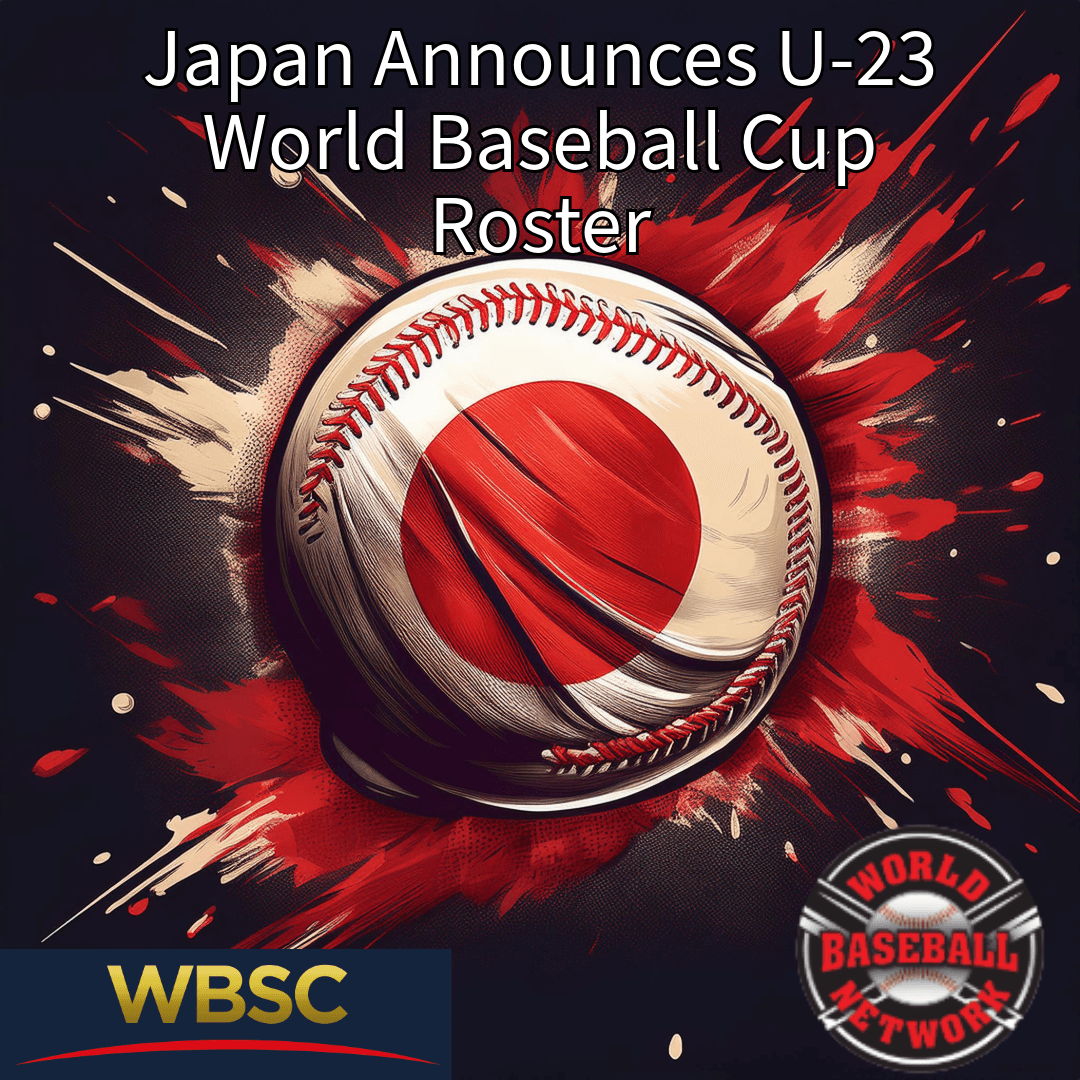Japan Announces Roster for WBSC U-23 World Cup
