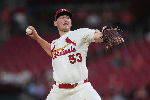Cardinals’ Andre Pallante takes a no-hit bid into the 6th inning vs. Marlins
