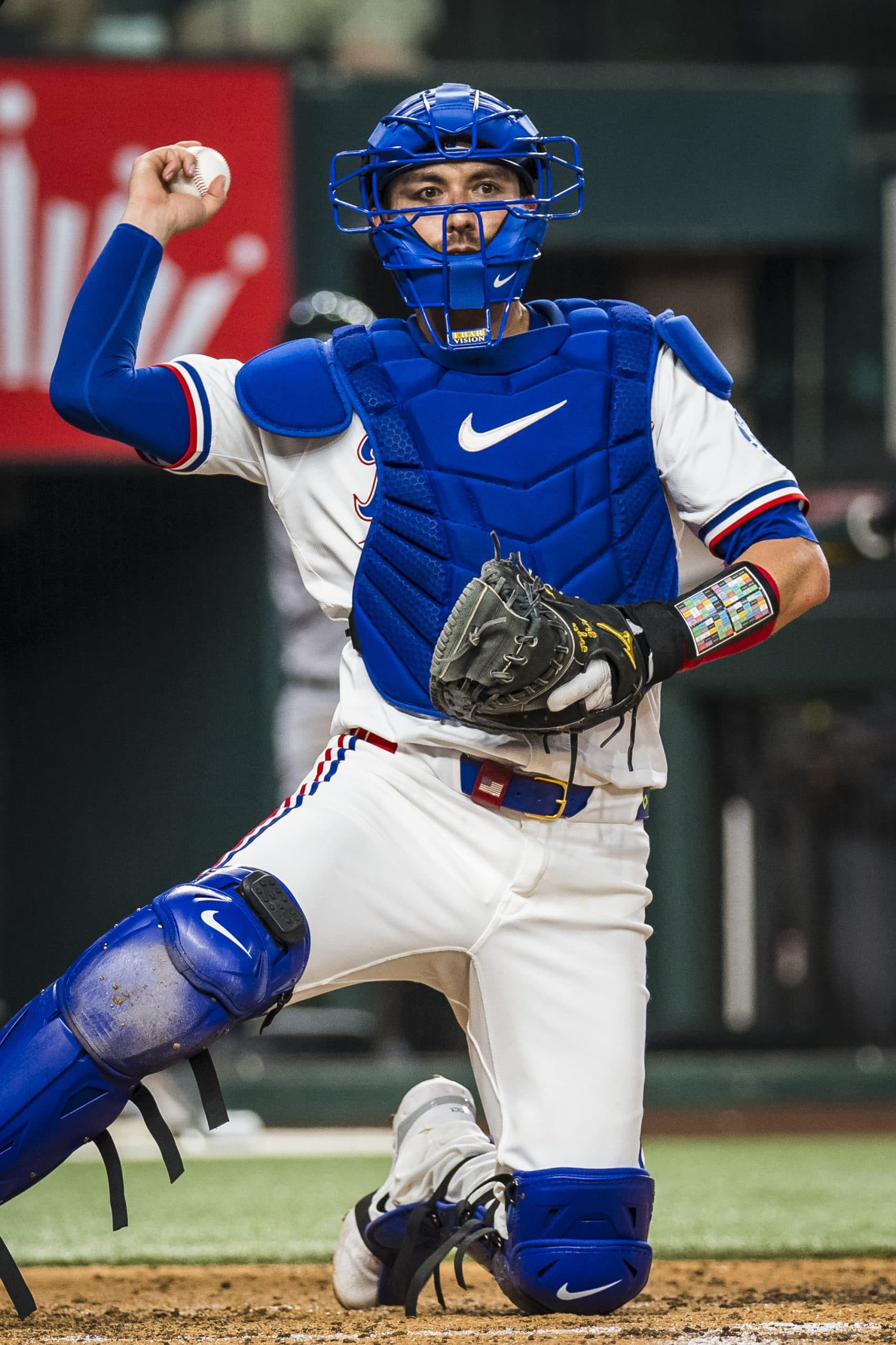 Rangers put catcher Kyle Higashioka on the 10-day injured list with a rib muscle strain
