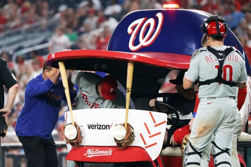 Phillies closer Jhoan Duran fine a day after taking liner off right ankle