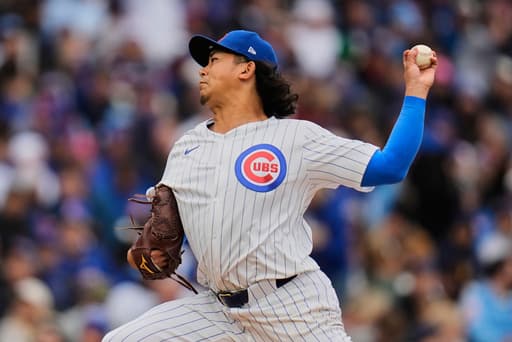 Imanaga and Happ lead the Cubs past the Padres 3-1 in Wrigley Field opener