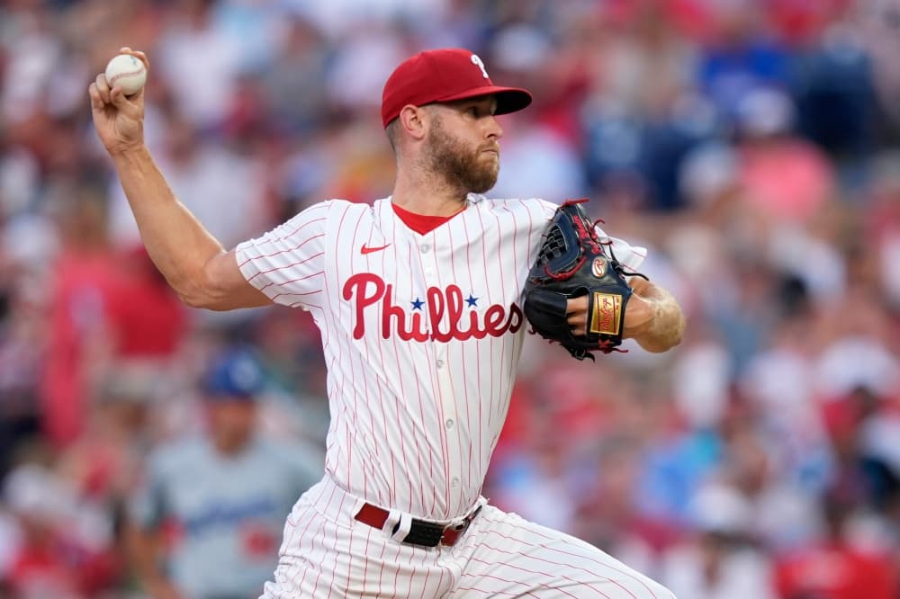 Phillies ace Zack Wheeler leaves start against Dodgers with low back tightness