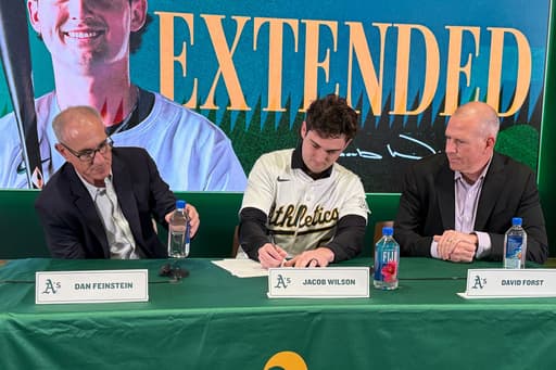 Wilson signing continues A’s youth movement with eye on veterans as Las Vegas move nears