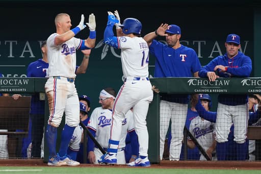 Josh Jung and Justin Foscue homer as Rangers win 6-0 to end Cubs’ 10-game winning streak