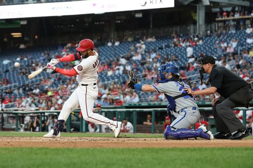 García and Crews key 5-run 5th inning as Nationals beat Royals 7-3