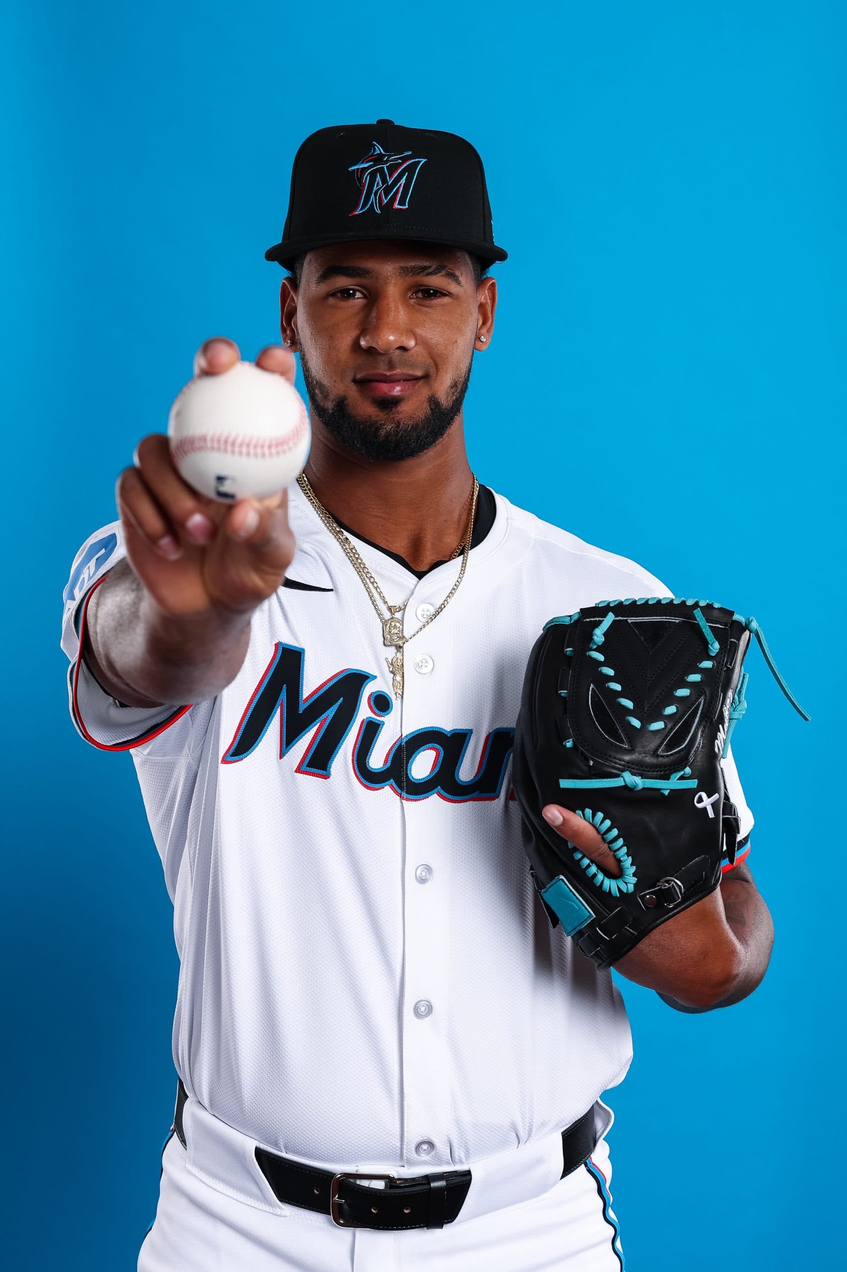 Roddery Muñoz, Dominican Republic RHP, Makes Marlins History