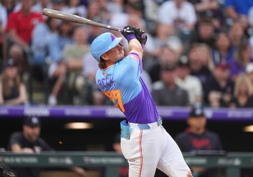 McMahon and Beck homers send MLB-worst Rockies to a 6-4 win over the Twins