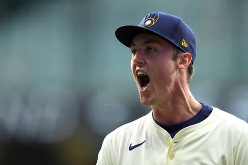 Misiorowski allows leadoff homer to Ohtani, then dominates as Brewers beat Dodgers 3-1