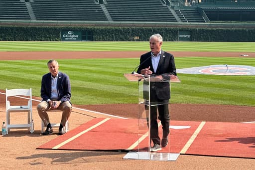Wrigley Field chosen to host 2027 All-Star Game; Manfred downplays spat with Phillies’ Harper