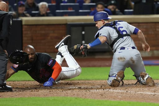 For eyes only: Mets, Dodgers puzzled by visual obstruction call that gave New York a run