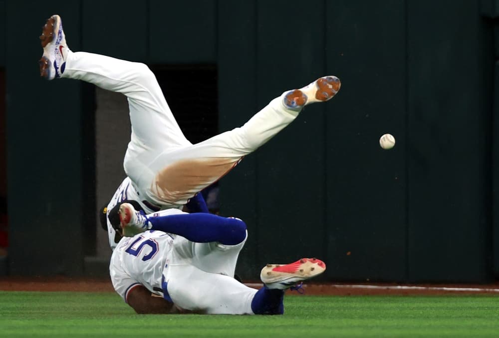 ‘Banged up’ Marcus Semien gets a day off after 349 consecutive games for Texas Rangers