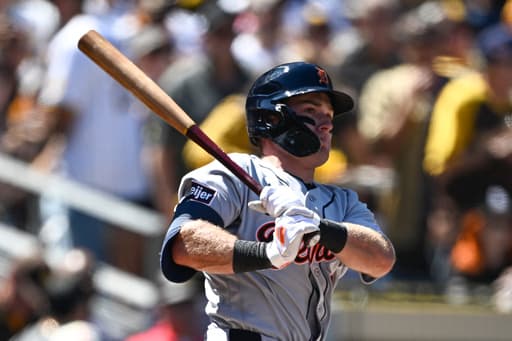 21-year-old Kevin McGonigle has 3 hits in his first 3 at-bats in electric debut for Tigers