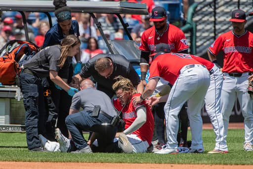 Guardians place Gabriel Arias on IL with ankle sprain, recall Brayan Rocchio from Triple-A