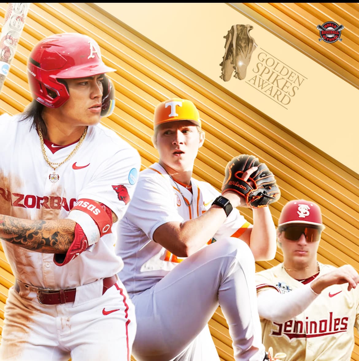 Three Top Contenders for the Golden Spikes Award in 2025 