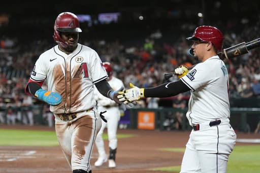 Perdomo and Gallen help surging Diamondbacks inch closer in playoff race with 8-1 win over Giants