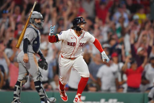 Red Sox rally past Yankees 5-4 in 10 innings to complete 4-game sweep after Gray loses no-hit bid