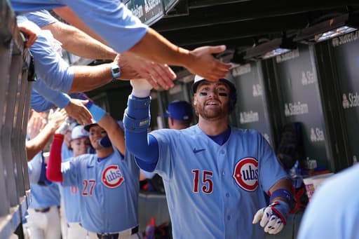 Carson Kelly has grand slam and career-high 6 RBIs as Cubs rout Blue Jays 16-2