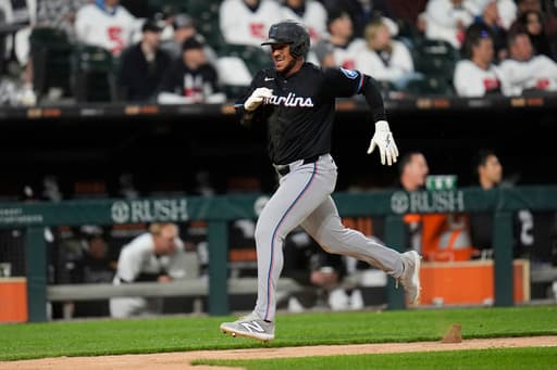 Miami Marlins place OF Dane Myers on IL with oblique strain